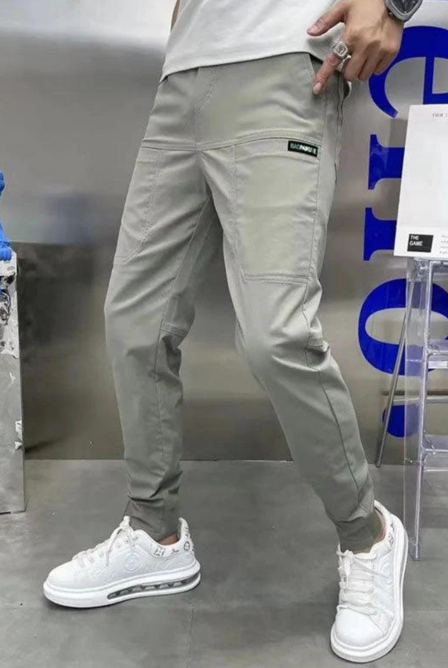 Marco - Stretch Cargo Broek voor Heren
