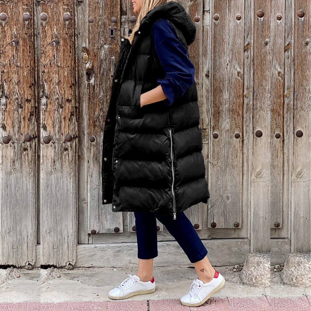 Lena - Lange Bodywarmer voor Dames