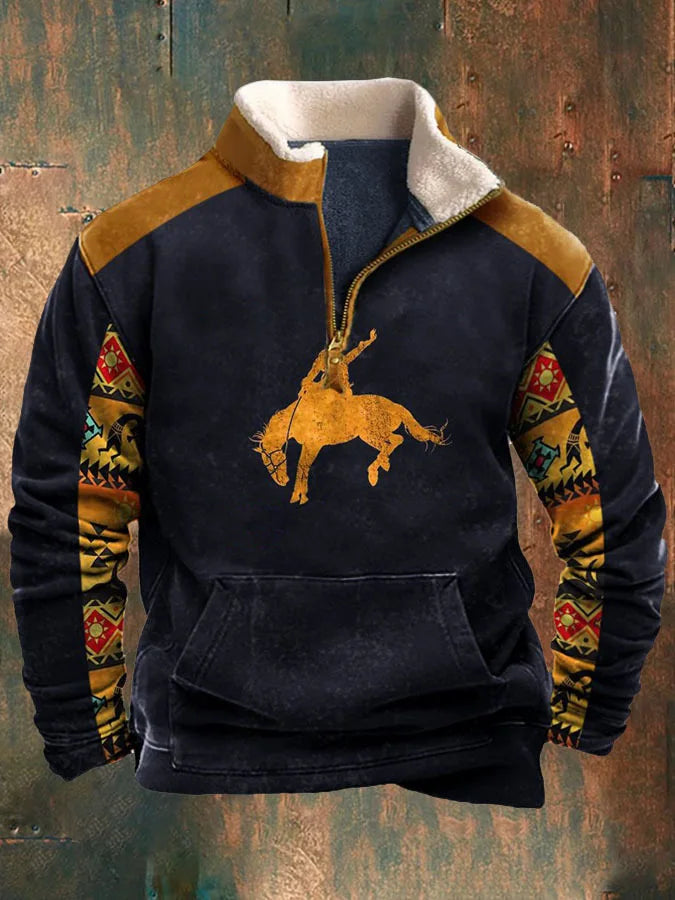 Martin - Stijlvolle Viertel-Zip-Trui voor Heren