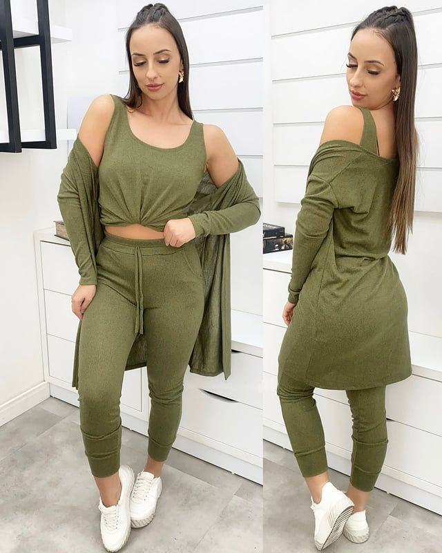 Mara - Elegante Driekleurige Set voor Dames